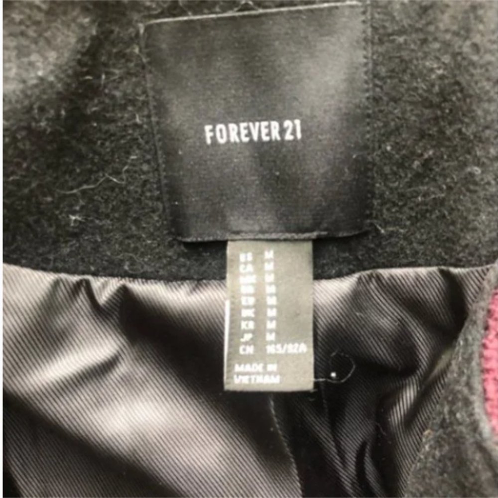 Wool Jacket | Purple Jacket | Winter Jacket | Wool Jacket - Picture 3 of 5